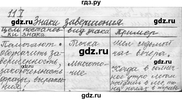 ГДЗ по русскому языку 9 класс  Львова   часть 1 - 117, Решебник №1