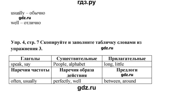 ГДЗ по английскому языку 9 класс Комарова   страница - 6, Решебник