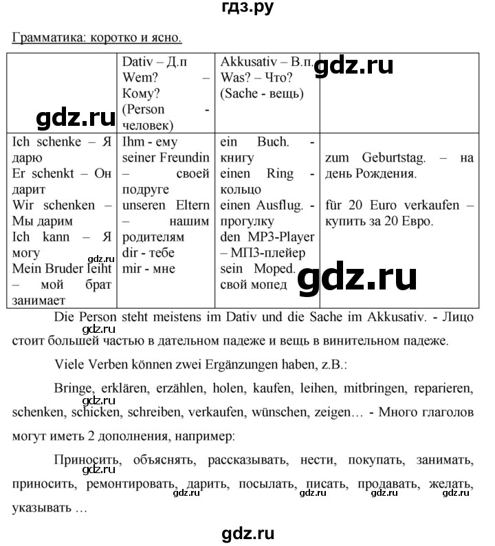 ГДЗ по немецкому языку 8 класс Аверин Horizonte  страница - 64, Решебник №1